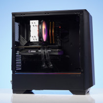  MSI RTX3060TI MAGIC Dragon with RYZEN 5 5600X computer game host installation solution