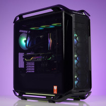 MSI Super Dragon RTX3080TI RYZEN 9 5900X water cooling cool computer game host installation scheme