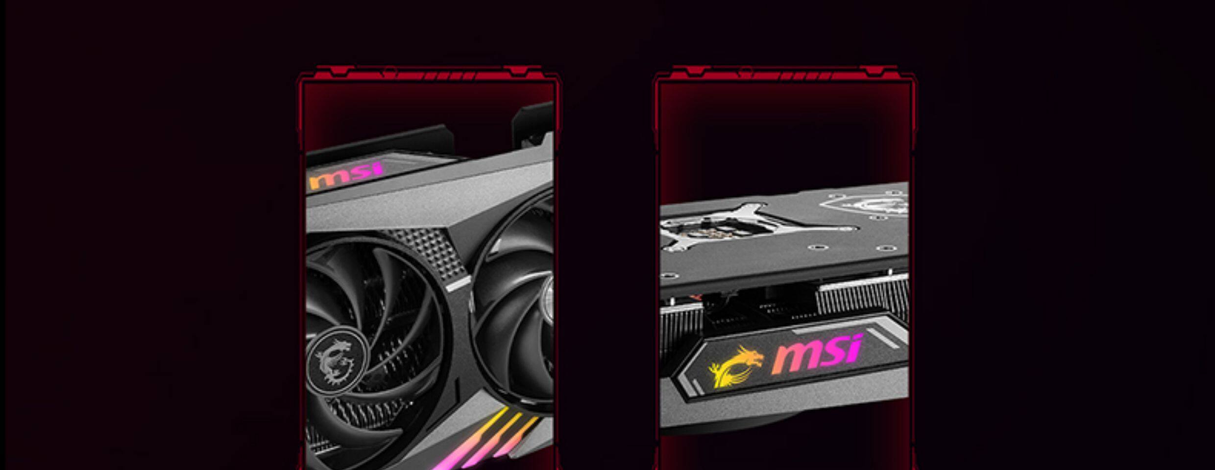 Видеокарта 微星rtx 4070 gaming x trio 12g魔龙游戏设计台式机电脑显卡 MSI