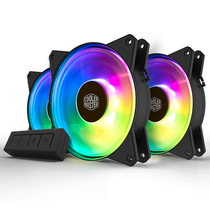 cool to revered MF120 ARGB temperature-controlled silent desktop case radiator cpu fan 12cm 14cm