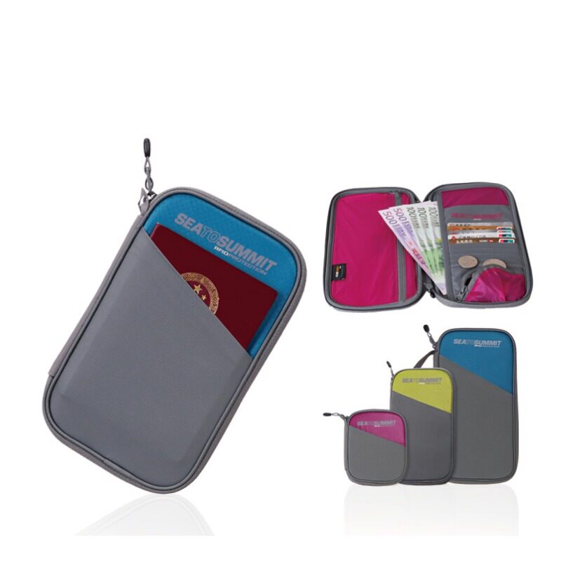 sea to summit OUTDOOR TRAVEL THEFT PROTECTION WALLET MULTIFUNCTION DOCUMENT BAG TICKET CLIP PASSPORT BAG CARD BAG