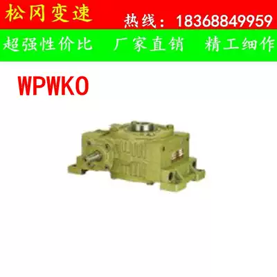 wpwko reducer 50 60 70 80 100 120 135 155 175 worm-gear reducer, and