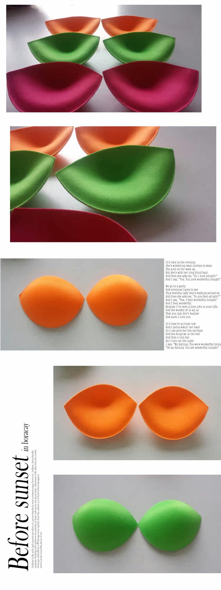 Pads pour soutien-gorge blanc épais - Ref 820866 Image 9