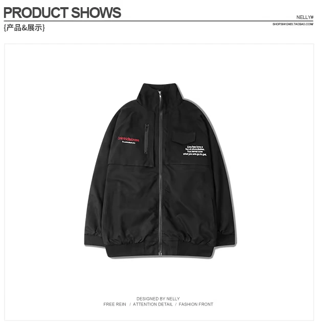 Dark high street hip hop đa túi chức năng chống thấm nước áo khoác thể thao chiến thuật mùa thu và mùa đông áo khoác thoáng khí chống gió nam và nữ