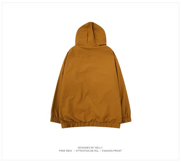Áo công cụ đất đơn nam và nữ 2018 xuân hè thu đông oversized áo khoác mỏng ngắn trùm đầu phiên bản Hàn Quốc mới áo khoác gió nam 1 lớp
