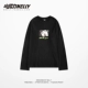 Thanh niên retro Nhật Bản thời trang đường phố hip hop Áo thun nam tay dài Harajuku phiên bản Hàn Quốc của những chiếc áo hoodie hoang dã của cặp đôi