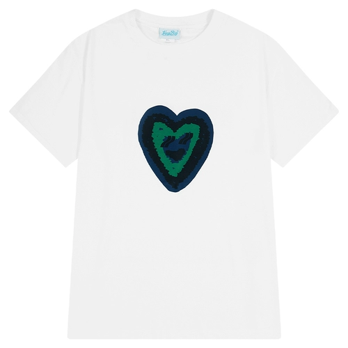 Tide, футболка с коротким рукавом для влюбленных, в американском стиле, большой размер, оверсайз