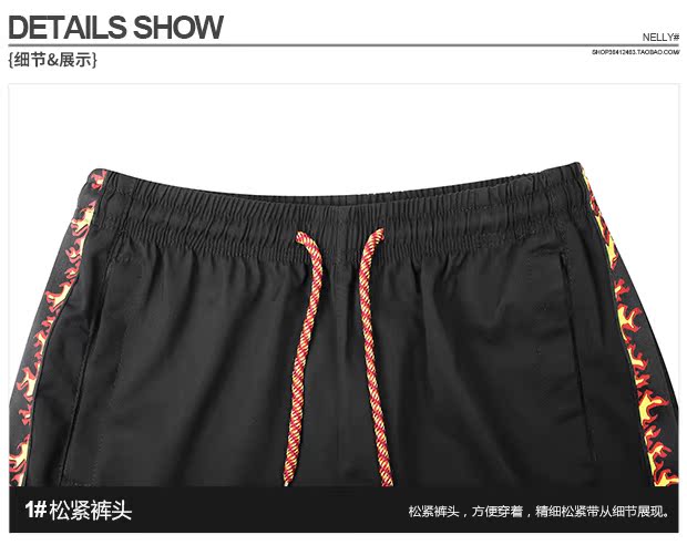 Mùa hè nam màu sắc thường xuyên quần lỏng cotton và vải lanh chân hip hop chín điểm quần harem chất béo kích thước lớn phần mỏng quần jean nam