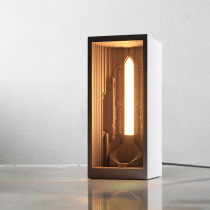 Nordic country original organ church bedside lamp architect gift ornaments Nordic creative cement night light