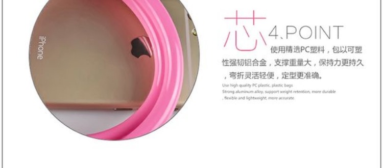 通 懒人 holder Giá đỡ điện thoại đầu giường Clip có thể tháo rời Máy tính để bàn giữ điện thoại đa chức năng - Phụ kiện điện thoại di động móc treo điện thoại