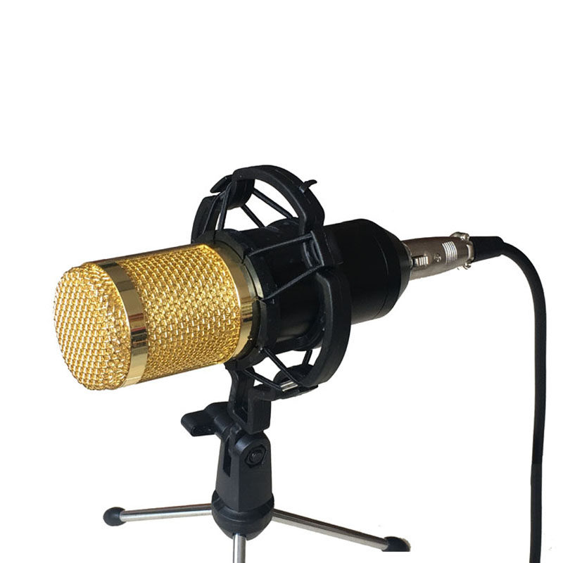 Live condenser microphone Sound card Large diaphragm microphone Mobile phone computer anchor K singing song Net red radio host