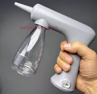 Новый стильный [серый] пузырьковый автомат — 1 бутылка, бесплатная зарядка