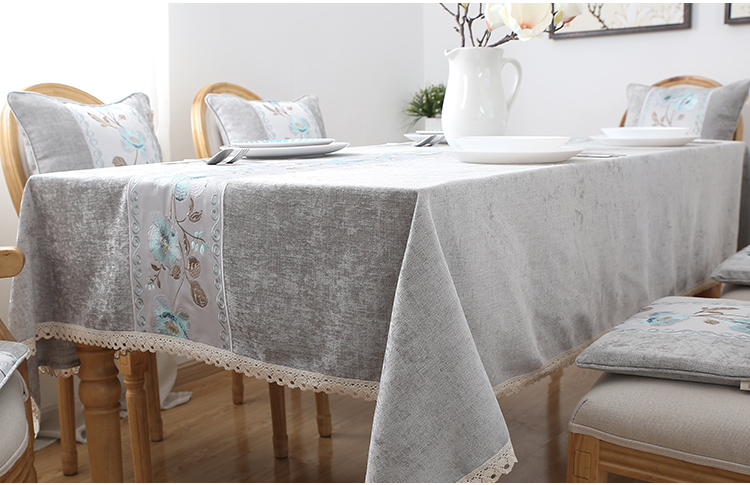 Châu âu khăn trải bàn vải giả cotton linen nhỏ tươi hình chữ nhật khăn trải bàn hiện đại nhỏ gọn Trung Quốc Mỹ bàn cà phê bảng vải