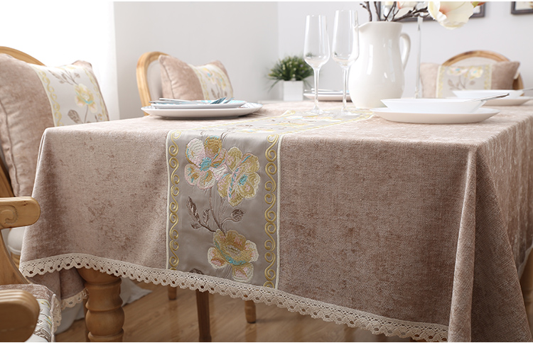 Châu âu khăn trải bàn vải giả cotton linen nhỏ tươi hình chữ nhật khăn trải bàn hiện đại nhỏ gọn Trung Quốc Mỹ bàn cà phê bảng vải