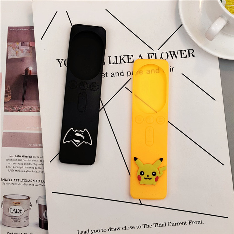 Xiaomi remote control protective cover original cute Bluetooth voice 4a home dustproof TV box 4c4x shaker