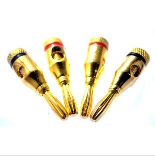 Banana Connector Banana Plug Speaker Banana Speaker Speaker Cable Banana Speaker Speaker Cable Plug DIY Accessories