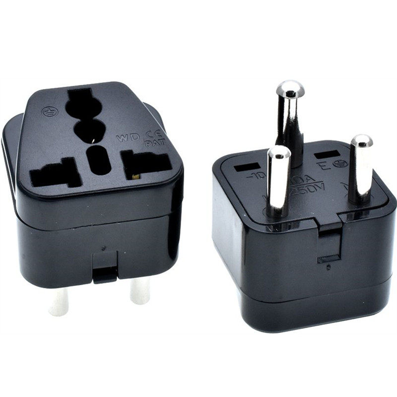 Small South Africa standard India travel universal conversion plug Sri Lanka multi-function conversion socket 10A 250V