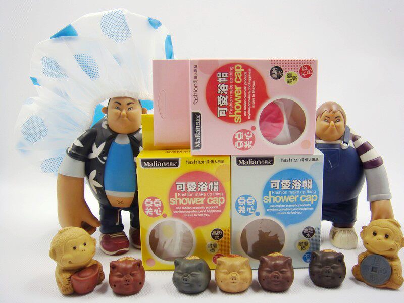 60 yuan Marian cute little shower cap waterproof shower cap thickened shower cap bath cap shampoo cap