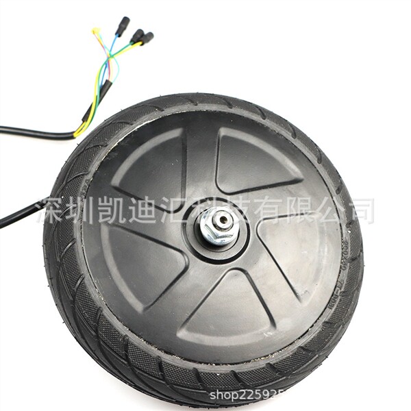 Самокат 350w电机42v马达总成滑板车零部件通用小米9号es1es2es3es4前轮