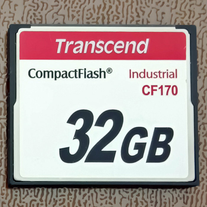 Transcend 32G CFカード TS32GCF170 広温度範囲対応 産業用グレードCFストレージ（産業システム向け）