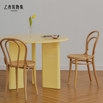 B-boat Tsukiji collection TON dining chair Czech medieval chair solid wood backrest home vine-chair modern minimalist