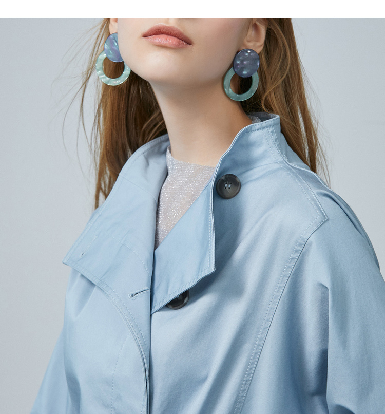 Trench pour femme GLORIA    en Coton - Ref 3227218 Image 20