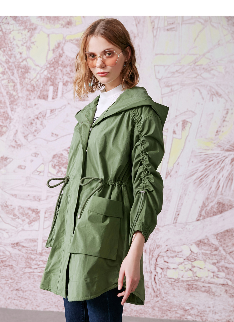 Trench pour femme GLORIA    en Coton - Ref 3228134 Image 18