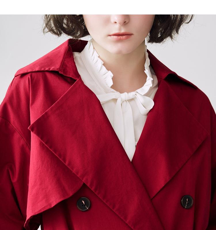 Trench pour femme GLORIA    en Coton en Coton - Ref 3225704 Image 22