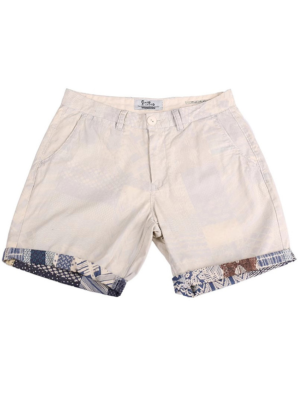 Pf2025 Summer New Style Youth Pure Cotton Loose Shorts American Casual Trendy Beach Shorts for Men K5601/2/3