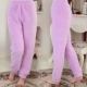 Quần pyjama quần nữ san hô nhung mùa thu và mùa đông da cừu dày lên kích thước lớn đồ ngủ lông cừu quần thường nhà quần áo thể thao