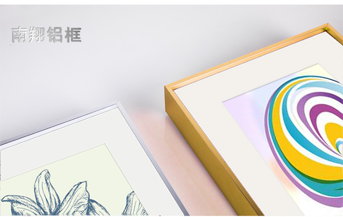 Khung giấy chứng nhận hợp kim nhôm hẹp khung hình khung quảng cáo khung mỏng vô hạn khung áp phích Khung ảnh treo tường tùy chỉnh - Kính kính dolce & gabbana
