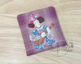 Ткань, бумажник, кошелек, сумка-органайзер, ретро милый пластырь, готовый продукт