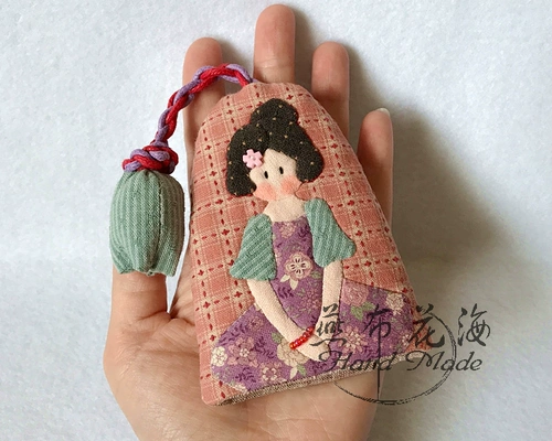 Ключница, сумка через плечо, ткань, мультяшный ретро пластырь