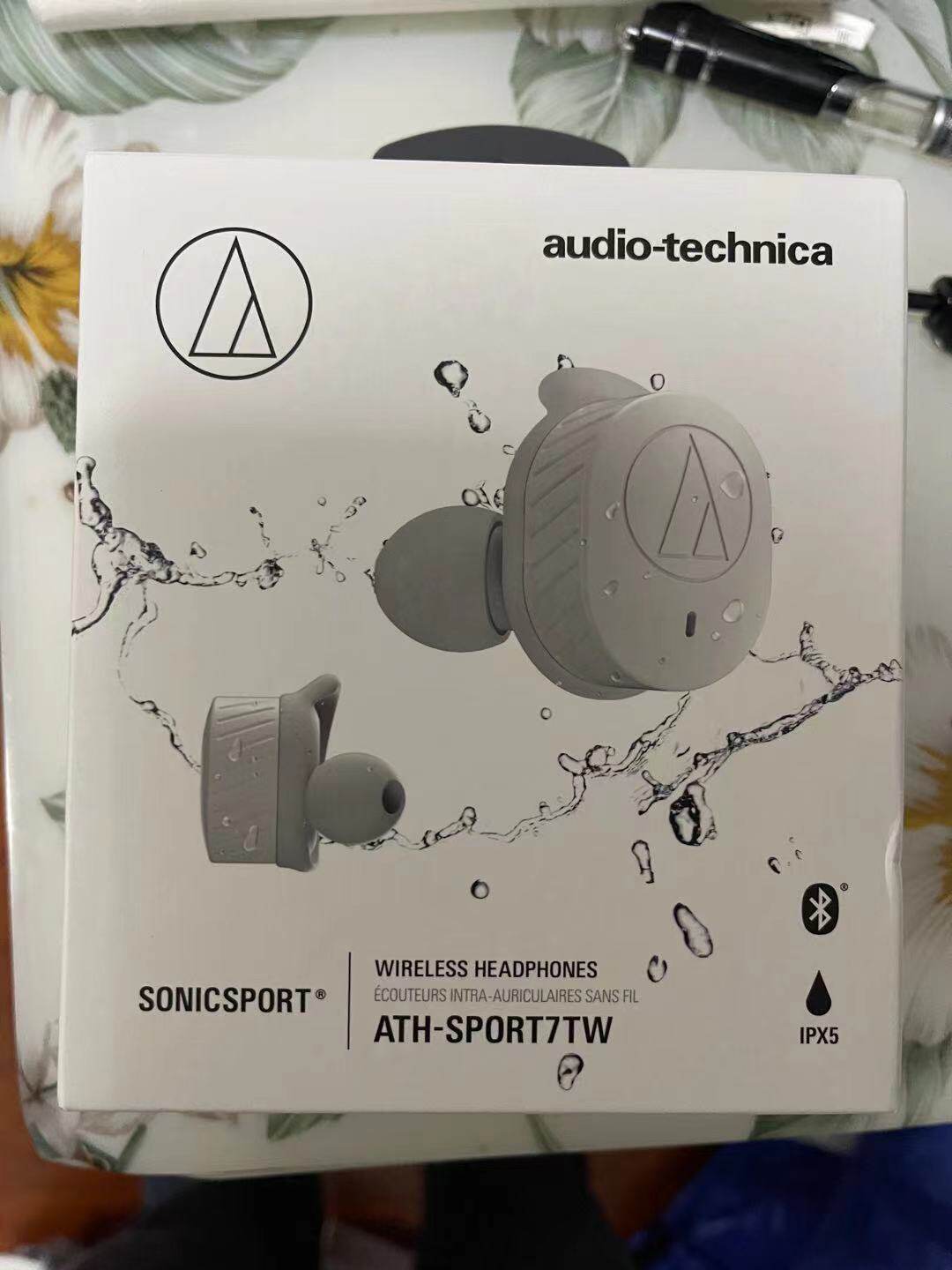 Audio Technica Audio-Technica ATH-CKR7TW SPORT7TW US Wireless Sports Headphones