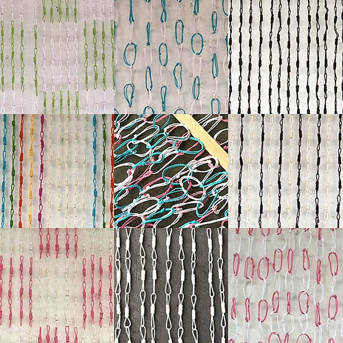 Соломенная штора, украшение для ногтей, настенное крепление, ткань