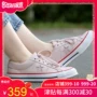 Giày converse nữ 2019 xuân mới một sao thấp giúp giày vải thông thường giày thể thao màu hồng 160623 giày the thao nữ sneaker