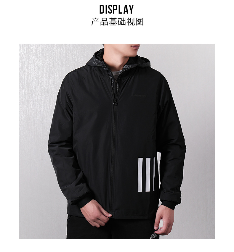 Adidas Neo nam 2019 mùa thu và mùa đông áo khoác thể thao mới áo khoác ấm áp DM4205 - Thể thao xuống áo khoác áo phao lông vũ trẻ em