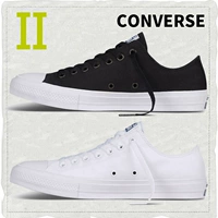 Giày converse giày nam Giày nữ giày thể thao tất cả ngôi sao cổ điển thế hệ thứ hai thấp để giúp đôi giày 150154 jordan dior cổ thấp