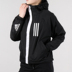 Adidas suit nữ 2019 xuân mới quần áo thể thao có mũ trùm đầu áo khoác sát chân quần - Thể thao sau set đồ thể thao nữ tay dài Thể thao sau