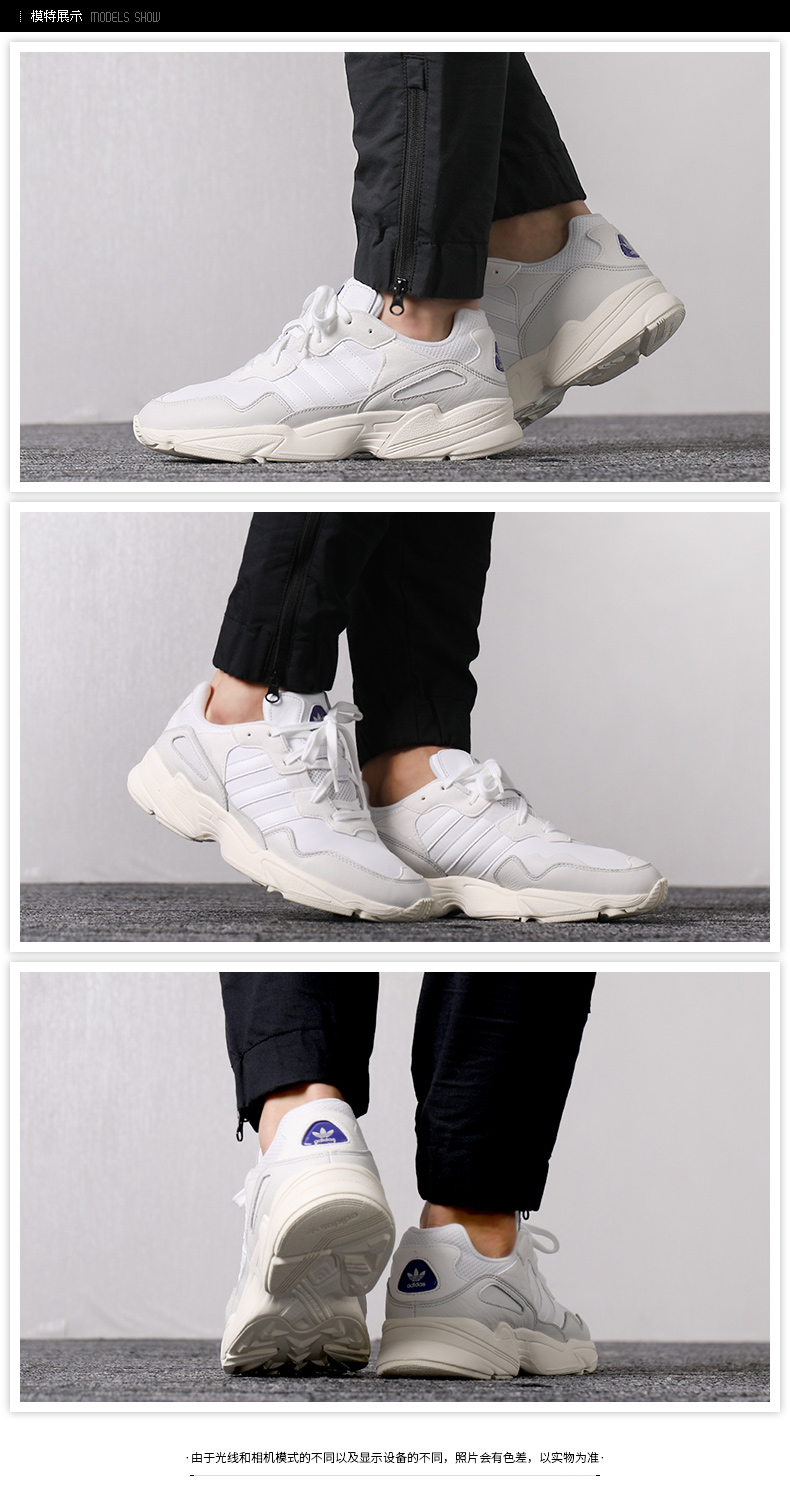 Giày thể thao nam Adidas clover 2018 mùa đông ấm giày yung retro giày cũ giày thông thường giày thể thao cho bé gái