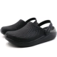 Thẻ CROCS Giày nam Luo Chi nữ 19 mùa hè gram Luo Ge dép thể thao ngoài trời giày đi biển lỗ giày 204592 - Khởi động ngoài trời giày bốt martin