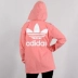 Áo khoác ba lỗ Adidas nữ mùa xuân 2019 áo khoác thể thao mới áo gió có mũ trùm đầu DH4591 - Áo khoác thể thao / áo khoác