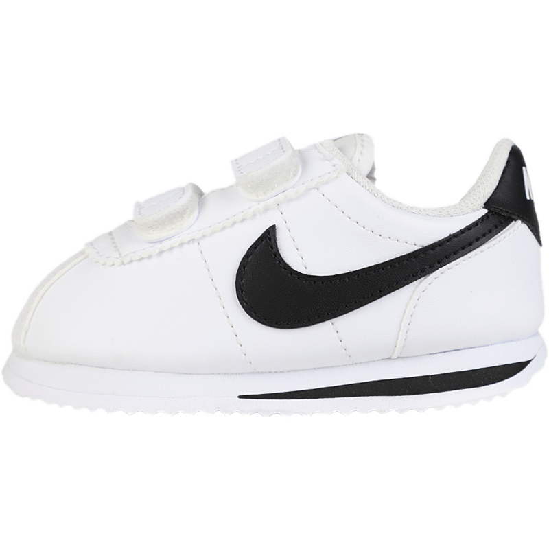 
NIKE Nike casual shoes children's shoes 2025 spring new CORTEZ sports shoes classic Velcro white shoes