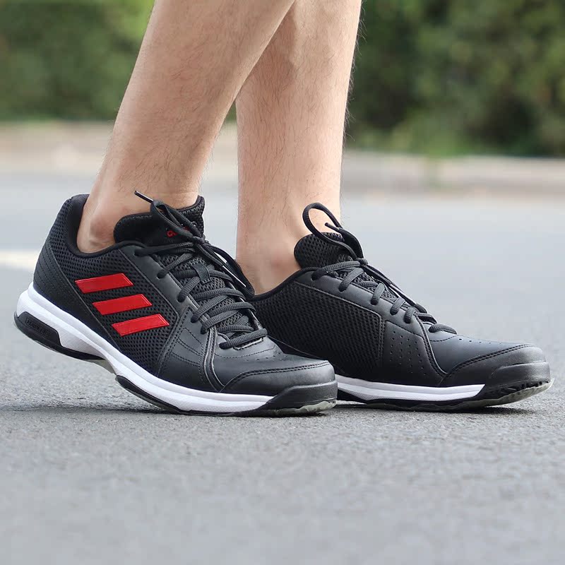 Giày thể thao nam Adidas mùa thu 2018 Giày thể thao mùa thu chống trượt giày tennis B96526 giày thể thao chính hãng