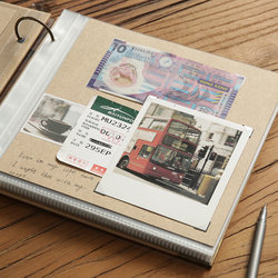 Memories DIY Adhesive Photo Album Interstitial Polaroid Couple Travel Growth Record Commemorative Album Album