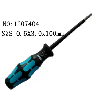 German Phoenix flat screwdriver 1207404 SZS 0 5x30x 100mm VDE insulation