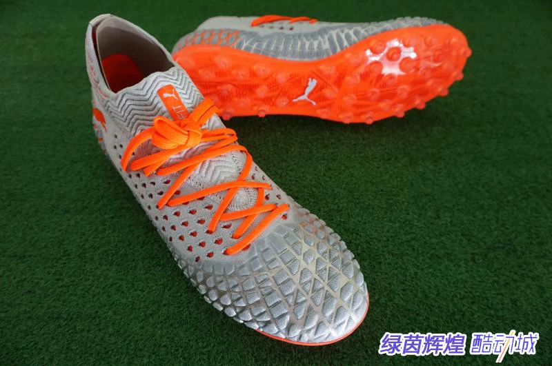 PDS chính hãng PUMA Puma tương lai 4.1 MG cỏ nhân tạo AG bị gãy móng giày bóng đá 105678 01 - Giày bóng đá