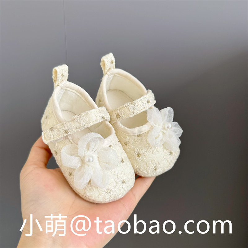 24新款春夏婴儿软底鞋0-1岁不掉跟宝宝学步单鞋6到12个月公主鞋 — 5