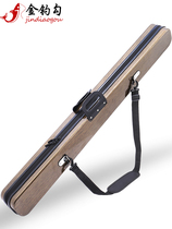 (Normal Shipping) Light Weijin Fishing Hook PC Gear Bag Fishing Rod Bag 1 21 25 m Hard shell multifunction Hand