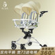 Dexinhuangyin baby stroller for twins